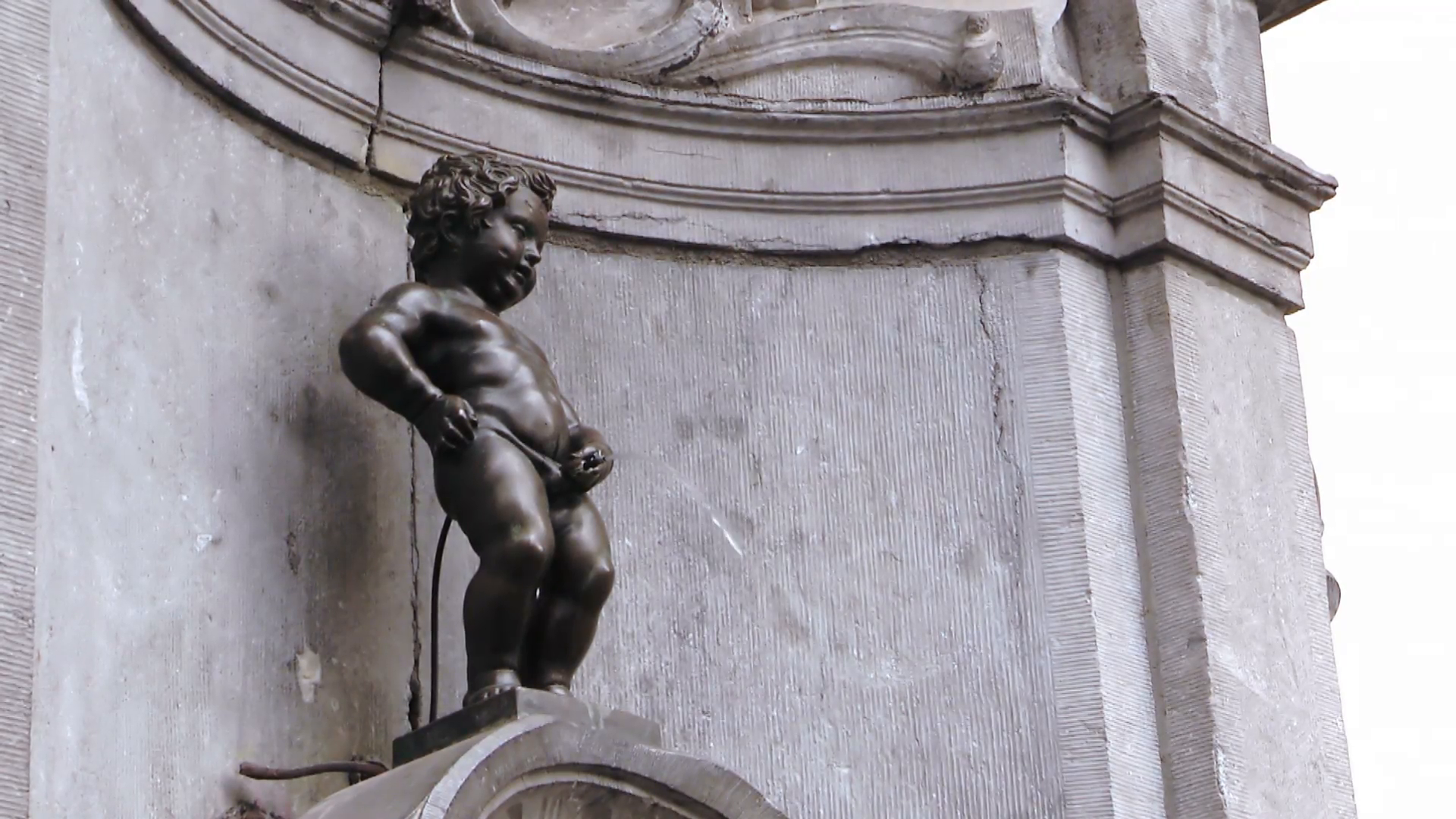 Manneken Pis Belçika Brüksel