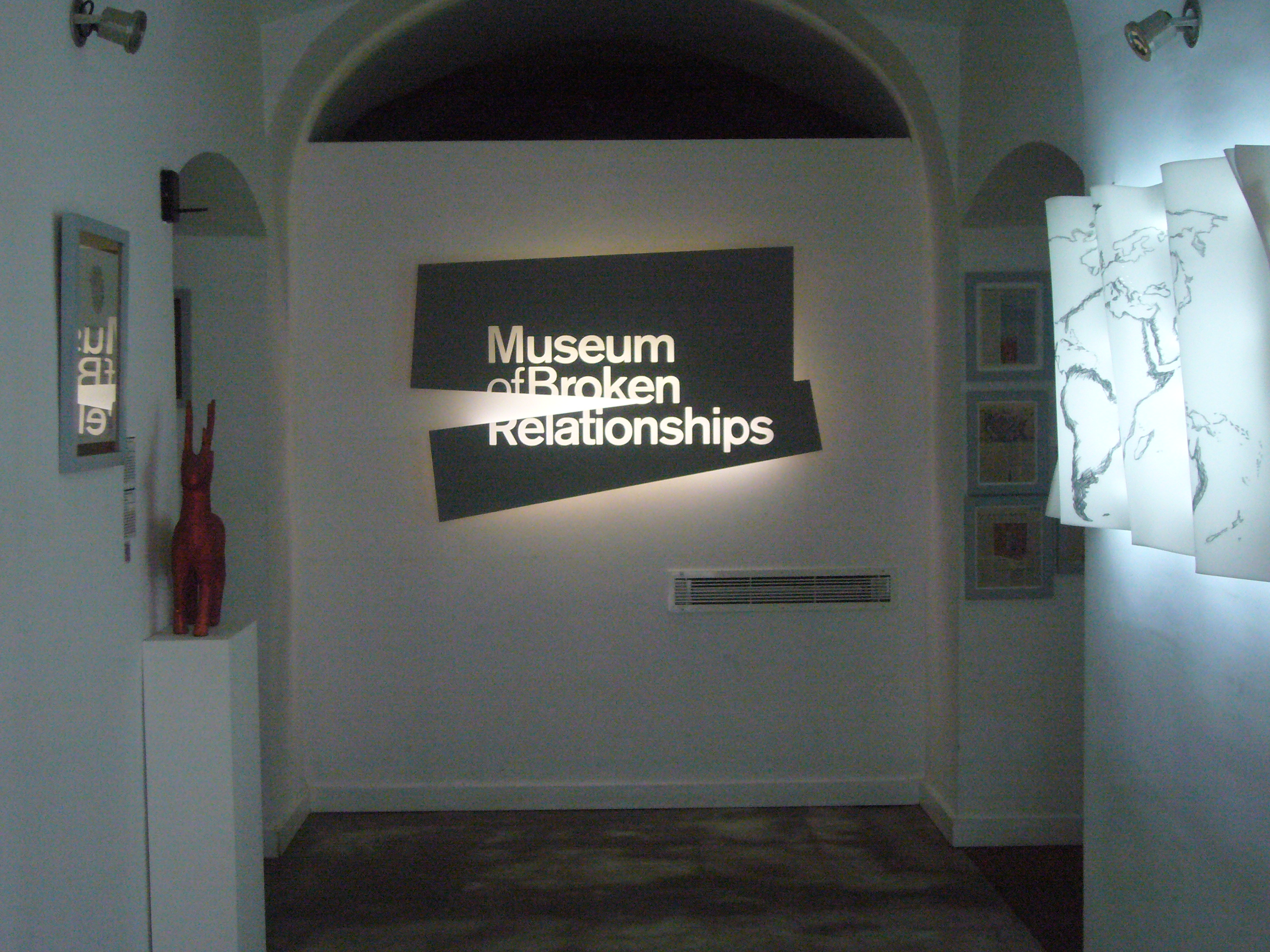 avrupa r&uuml;yası The Museum of Broken Relationships, Zagreb 